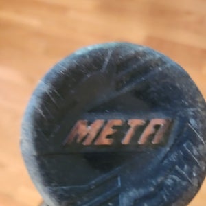 Used 2022 Louisville Slugger Meta BBCOR Certified Bat (-3) Composite 28 oz 31"