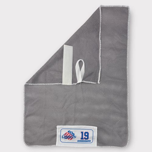 Pro Stock Warrior Rochester Americans Grey Laundry Bag - Choose Your Number