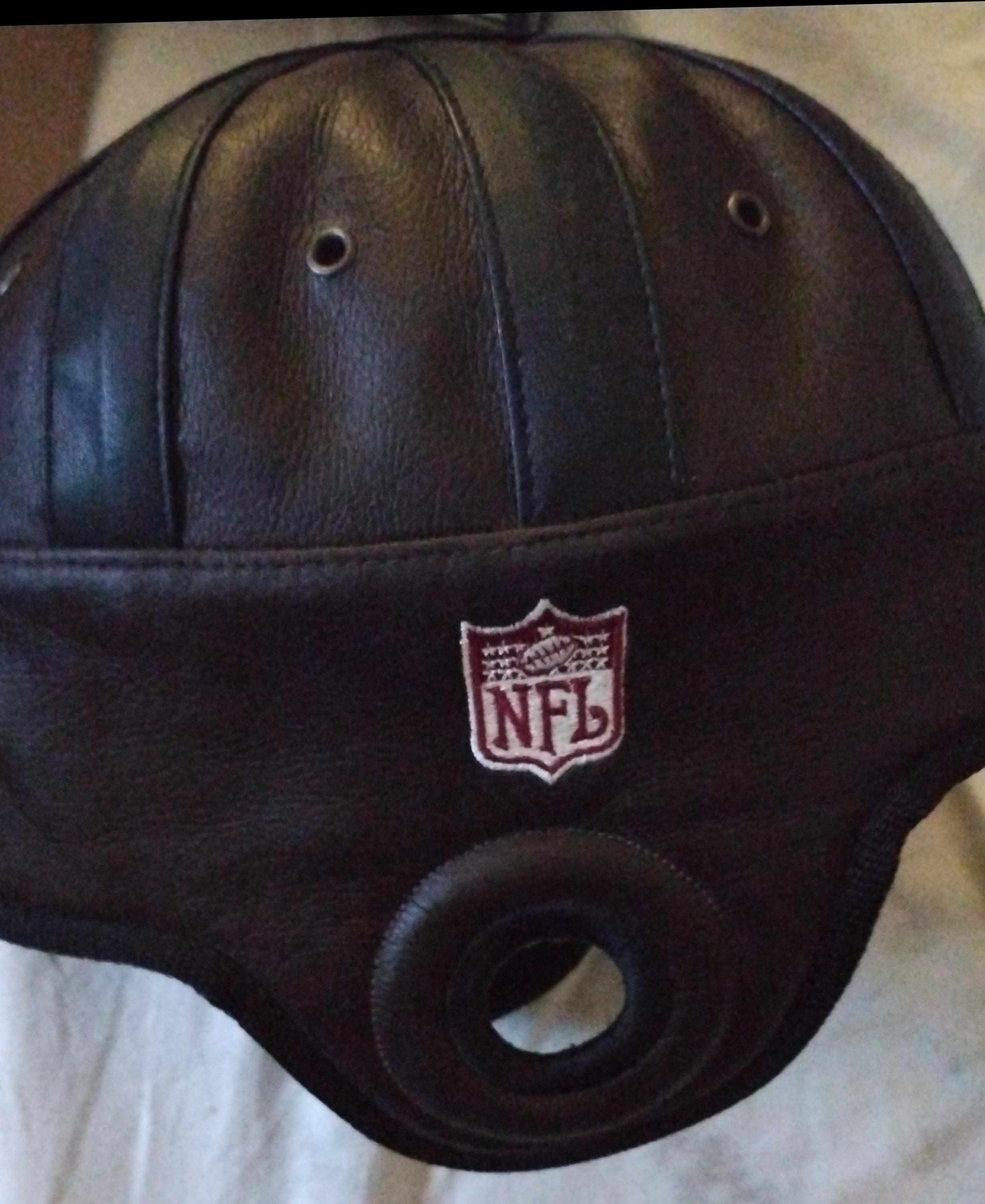 Football Helmet Rare Faux Leather SidelineSwap Buy and Sell on