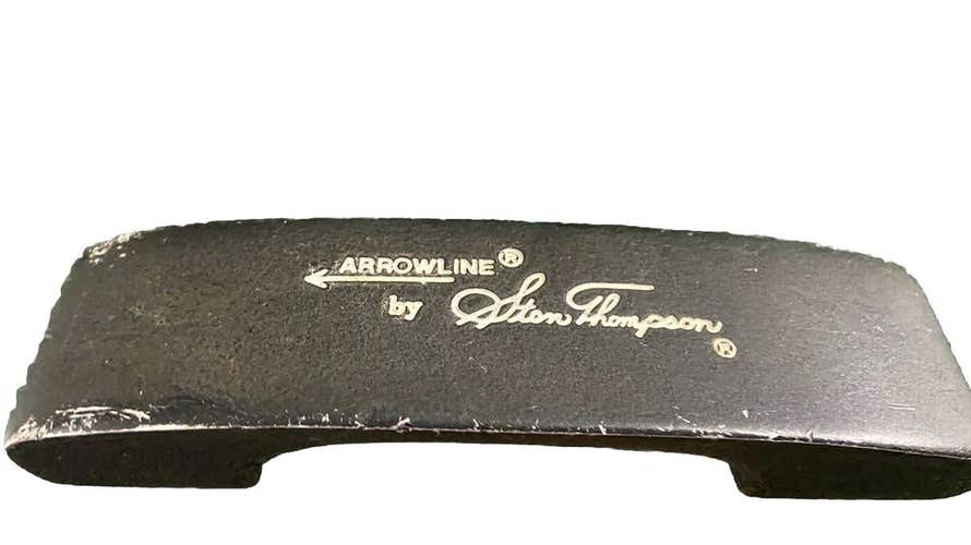 Stan Thompson Arrowline Model 1 Putter Large Head Steel 35" RH Nice Vintage Club