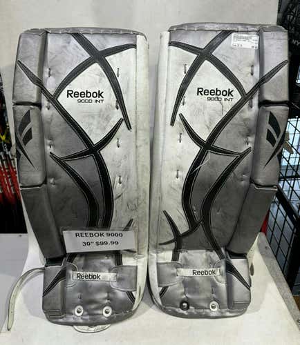 Used Reebok 9000 30" Goalie Leg Pads