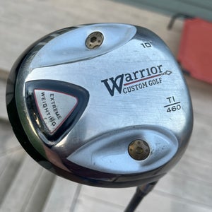 Warrior Custom Golf TI/460 10 Degree Driver