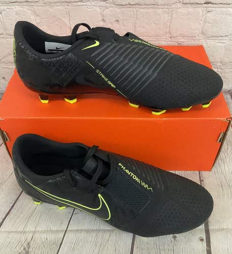 Nike AO8738 007 Phantom Venom PRO FG Unisex Soccer Cleats Black Volt US 6.5M 8W