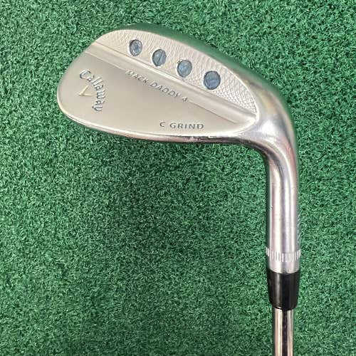 Callaway Mack Daddy 4 Wedge 56°-10 S-Grind Wedge Men's Right Hand Sand Wedge