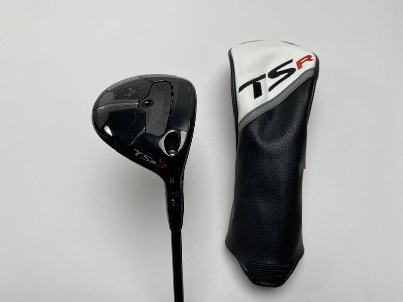 Titleist TSR3 3 Fairway Wood 15* HZRDUS 6.0 Dual Torsional Design Stiff RH