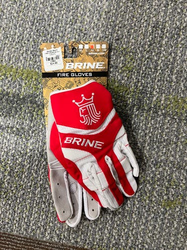 BN Women’s Brine Fire Lacrosse Gloves (M)