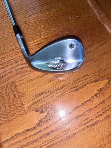 Used Titleist Right Handed Wedge Flex 54 Degree Vokey SM7 Tour Chrome Wedge