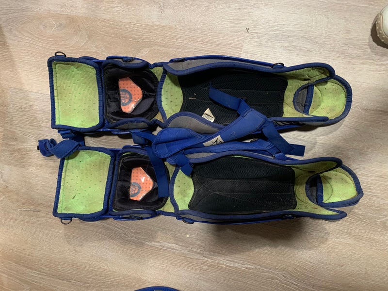 Ensemble Complet De Protection All Star System 7 Pour Attrapeur - Jeunesse 10-12 Ans - Bleu