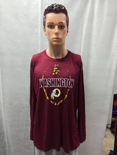 NWT Washington Redskins Nike Long Sleeve Shirt XXL 2XL NFL