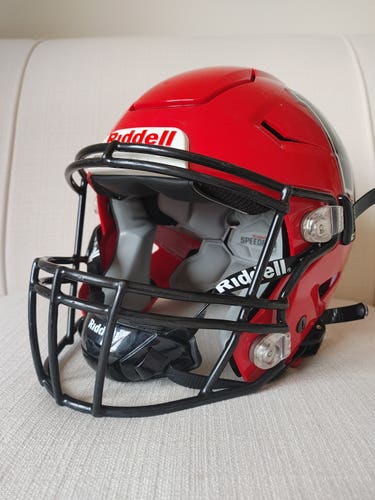 Riddell SpeedFlex Youth Helmet - Red Size Large