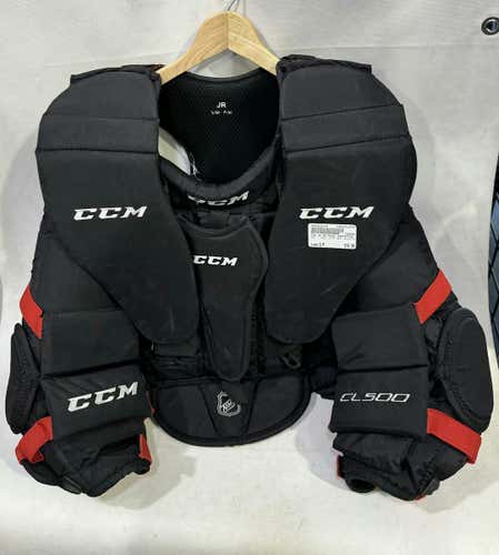 Used Ccm Jr Sm Chest Protector S M Goalie Body Armour
