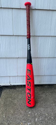 Used 2021 Easton USABat Certified (-10) 18 oz 28" Easton Ghost Bat