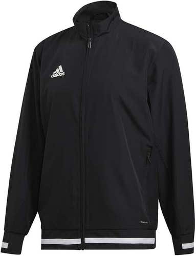 Adidas Mens Team 19 Woven DW6876 Medium Black White Sample Multisport Jacket NWT