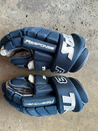 Tps hockey gloves Size 14 pro Stock