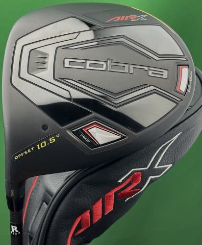Cobra Golf Air X 2 Offset Driver LEFT Hand 10.5* Regular Flex LH MINT! #91617