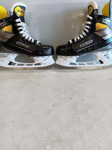 Used Bauer Supreme S37 Intermediate 5.0 Ice Hockey Skates