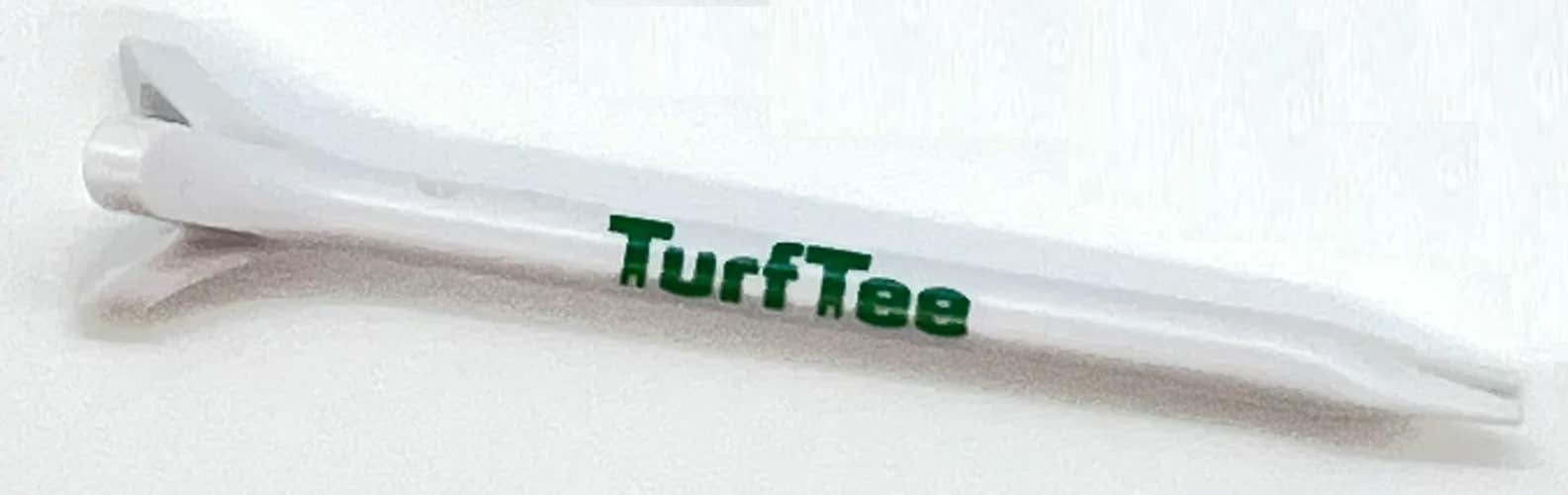 Zero Friction Turf Tees Power 3-Prong (3" White, 12pk) Golf Tee / Repair Tool