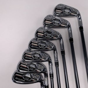 Taylormade M CGB Iron Set 6-PW+AW+SW REAX Regular RH Oversize Grips +1.5"