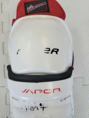 Used Bauer Lil Rookie Sg 9 1 2" Hockey Shin Guards