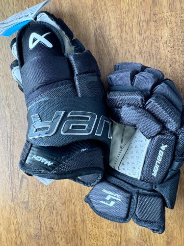 Bauer Supreme Mach Gloves 13” Blk NWOT