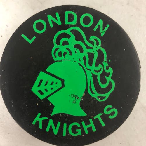London Knights puck (OHA Major Jr A)