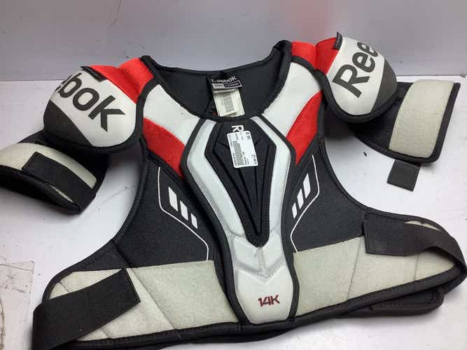 Used Reebok 14k Lg Hockey Shoulder Pads