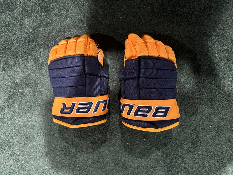 Bauer Pro Series Gloves Size 14 Blue And Gold