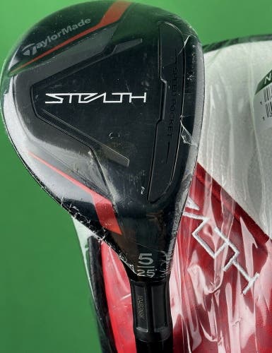 TaylorMade Stealth Rescue 5-Hybrid 25* 5H Senior A-Flex Ventus Red 5A New #87092