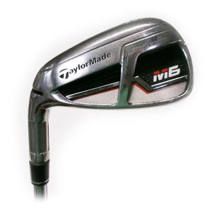LH TaylorMade M6 Single 8 Iron Steel KBS Max 85g Stiff Flex
