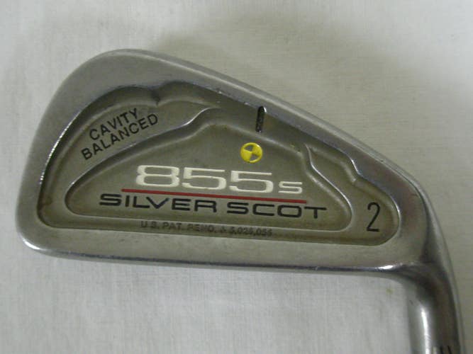 Tommy Armour 855s Silver Scot 2 iron (Steel Tour Step II Stiff) 2i Golf Club