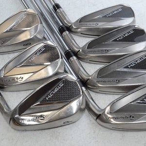 TaylorMade Stealth 4-PW Iron Set Right Stiff Flex KBS MAX MT Steel # 175650