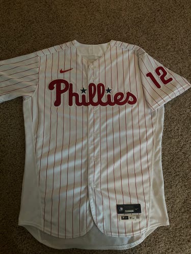 Philadelphia Phillies Kyle Schwarber Team Issued Authentic Jersey