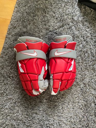Ohio State Nike Vapor Elite Gloves 13”