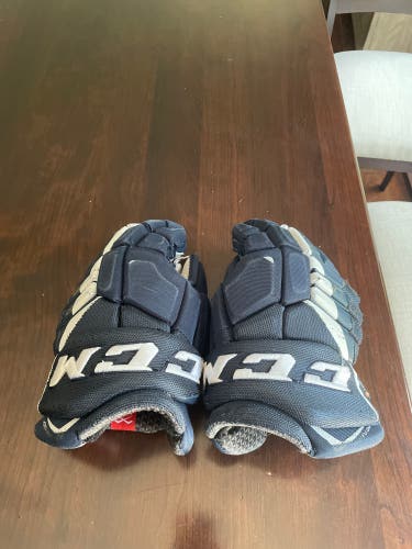Hockey gloves ft4pros size:13 color:navy blue
