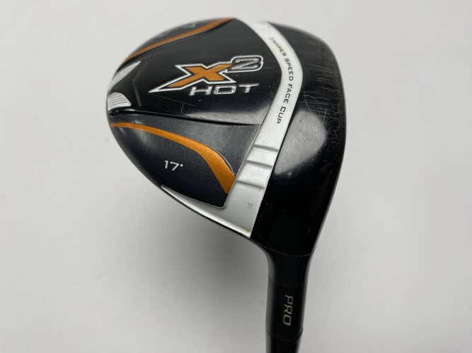 Callaway X2 Hot Pro 5 Fairway Wood 17* Tour AD Pershing 75g Extra Stiff RH