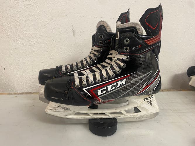 CCM FT2 PRO Mens Pro Stock Size 9.5 Hockey Skates MIC 3799