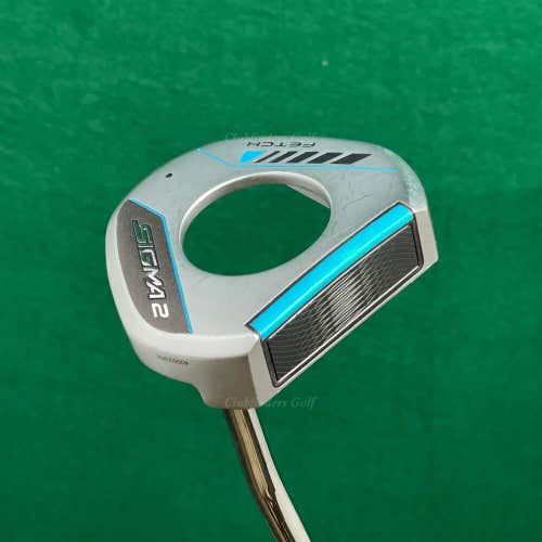 Ping Sigma 2 Fetch Platinum Black Dot 35" Double-Bend Mallet Putter Golf Club