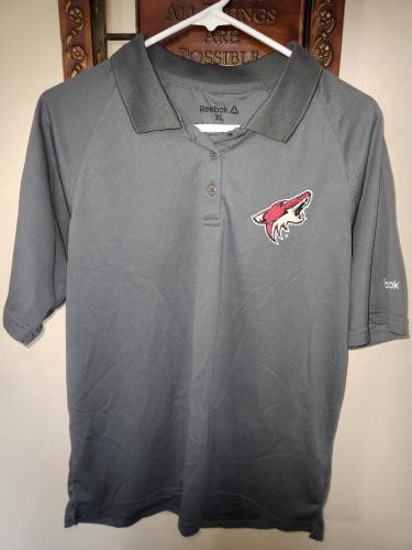 Arizona Coyotes Polo/Golf Shirt Size XL
