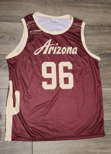Arizona Coyotes Desert Night Basketball Jersey Size XL