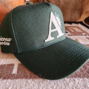 Arizona Coyotes Green Sun Adjustable Hat Acrylic/Wool
