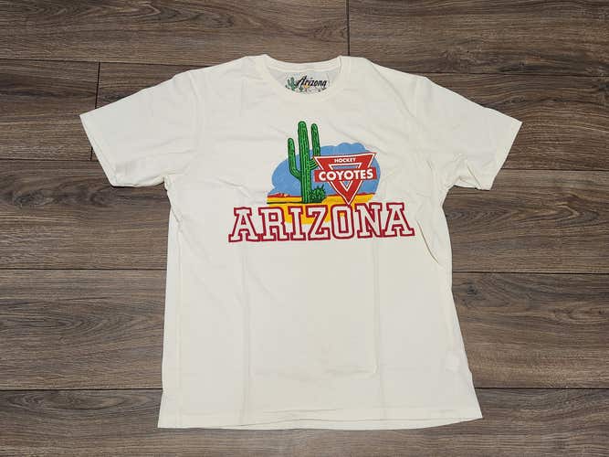 Arizona Coyotes Men's Sand Chubasco T-Shirt Size Medium