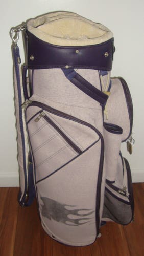 Bennington Ladies Golf Bag Cart/Carry, 14 Top Divider with Rain Hood cover