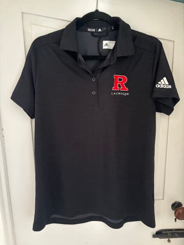 Adidas Women’s Rutgers Lacrosse Polo Shirt