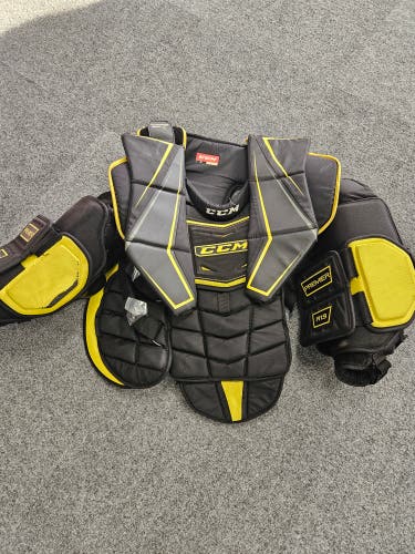 Used Large CCM Premier R1.9 Goalie Chest Protector
