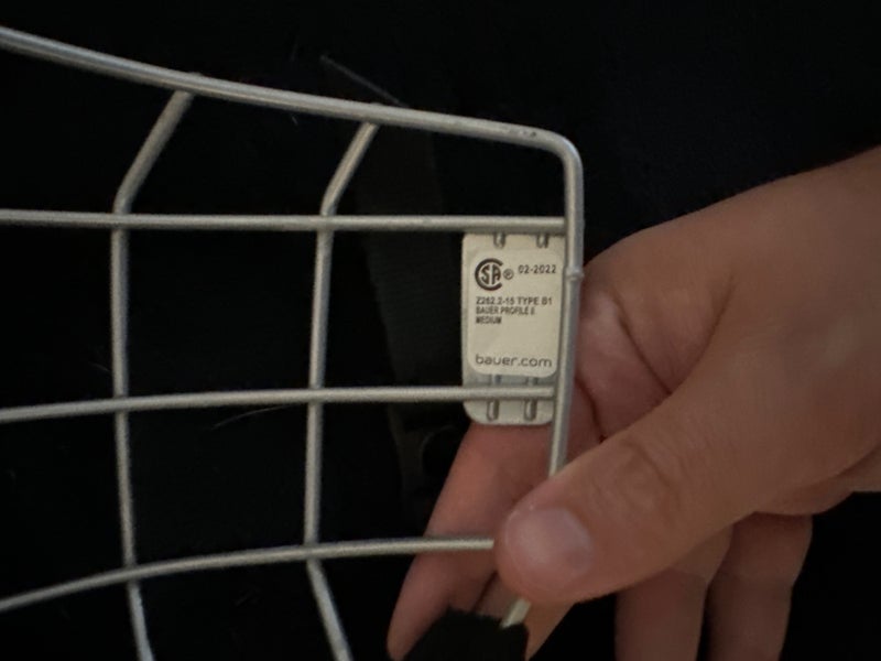 Bauer profile 2 helmet cage