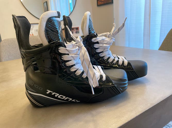 Tron X E10 Hockey Skates (Boots Only) Regular Size 8
