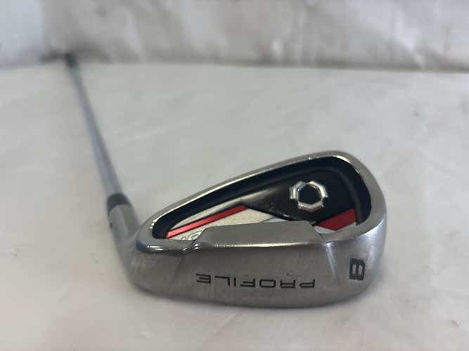Used Wilson Profile Sgi 8 Iron Regular Flex Steel Shaft Individual Iron 37.75"