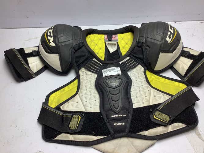 Used Ccm 4052 Pro Sm Hockey Shoulder Pads