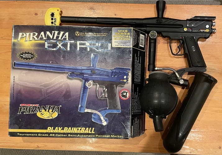 Piranha Ext Pro Mxs Painball Gun