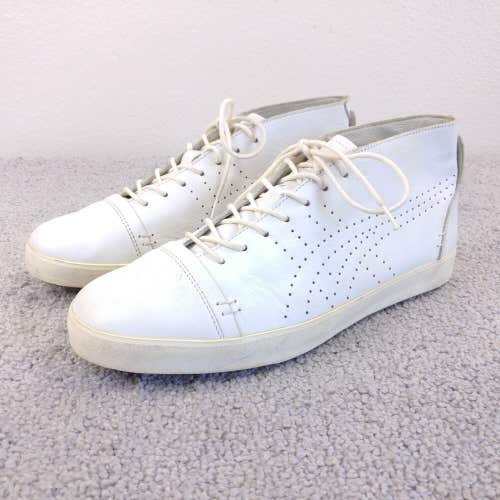 Onitsuka Tiger COLESNE Womens 6.5 Sneakers White Leather Made in Japan TH4E1L